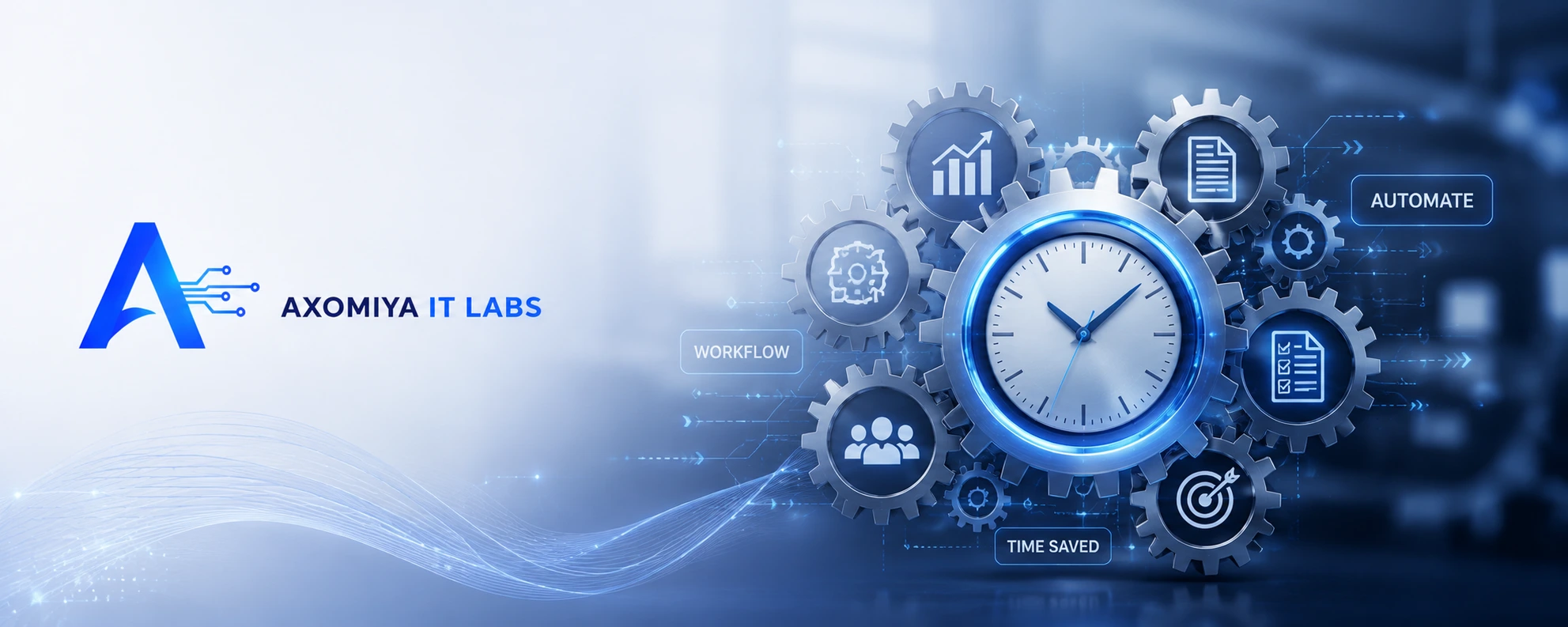 Automation workflow dashboard with AI-powered task scheduling